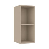 Módulo Armário Aéreo 35x68x34cm 1 Porta 100% MDF Cozinha Provence Robel Fendi/Fendi Matte