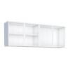 Armário Aéreo de Cozinha Aço 4 Portas Juno/Apolo 160 Cozimax Cinza Argila