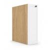 Módulo Balcão 20x68x56cm Com Porta Tempero 100% MDF Cozinha Provence Robel Hanover/Branco Matte