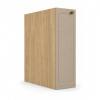 Módulo Balcão 20x68x56cm Com Porta Tempero 100% MDF Cozinha Provence Robel Hanover/Fendi Matte