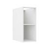 Módulo Balcão 30x68x56cm 1 Porta 100% MDF Cozinha Provence Robel Fendi/Branco Matte