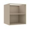 Módulo Balcão 60x68x56cm 2 Portas 100% MDF Cozinha Provence Robel Fendi/Branco Matte