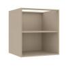 Módulo Balcão 60x68x56cm 2 Portas 100% MDF Cozinha Provence Robel Fendi/Off White Matte