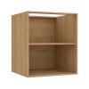 Módulo Balcão 60x68x56cm 2 Portas 100% MDF Cozinha Provence Robel Hanover/Fendi Matte
