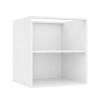 Módulo Balcão 70x68x56cm 2 Portas 100% MDF Cozinha Provence Robel Branco/Fendi Matte