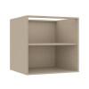 Módulo Balcão 80x68x56cm 2 Portas 100% MDF Cozinha Provence Robel Fendi/Fendi Matte