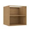 Módulo Balcão 80x68x56cm 2 Portas 100% MDF Cozinha Provence Robel Hanover/Branco Matte