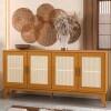 Buffet Sala Jantar Ratan 4 Portas 172cm Andorra EDN Cedro