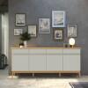 Buffet 190cm Sala Jantar 4 Portas Magnum EDN Fendi/Freijo