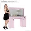 Penteadeira Camarim Lady Mirarack Rosa
