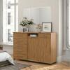 Cômoda Grande Organizadora 176cm Max New Lukaliam Amêndoa