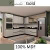 Módulo Torre Micro-Ondas Forno 70cm x 208cm 100% MDF  Cozinha Modulada Gold Robel Fendi/Fendi