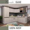 Módulo Armário Aéreo 68x40 1 Porta 100% MDF Cozinha Modulada Gold Robel Fendi/Aspen