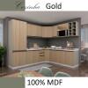 Módulo Armário Aéreo 68x40 1 Porta 100% MDF Cozinha Modulada Gold Robel Fendi/Hanover
