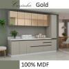 Módulo Paneleiro 40cm 2 Portas 100% MDF Cozinha Modulada Gold Robel Fendi/Fendi