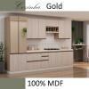 Módulo Armário Aéreo 68x35 1 Porta 100% MDF Cozinha Modulada Gold Robel Hanover/Aspen