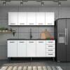 Armário Aéreo de Cozinha Aço 5 Portas Juno/Apolo 180 Cozimax Branco