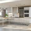 Módulo Balcão 20cm 1 Porta 100% MDF Cozinha Modulada Gold J Robel Branco/Aspen