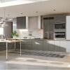 Módulo Balcão 35cm 3 Gavetas 100% MDF Cozinha Modulada Gold J Robel Branco/Cinza Matte