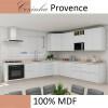 Módulo Balcão 60cm Para Embutir Forno 100% MDF Cozinha Modulada Robel Branco/Branco Matte
