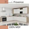 Módulo Balcão 60cm Para Embutir Forno 100% MDF Cozinha Modulada Robel Fendi/Branco Matte