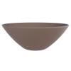 Cuba de Louça Para Banheiro Redonda 35x35 Cuia Cozimax Marrom