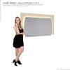 Espelho Para Aparador Sala Estar Sublime 138 Com LED Gelius Off White
