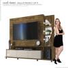 Estante Home Para TV 55 Polegadas Elegance 2.1 Lukaliam Canela/Off White