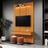 Home Suspenso 135x216cm 2 Gavetas Para TV 50¨ Estone 1.35 EDN Cedro