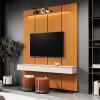 Home Suspenso 180x216cm 3 Gavetas Para TV 75¨ Estone 1.8 EDN Cedro/Off White