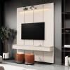 Home Suspenso 180x216cm 3 Gavetas Para TV 75¨ Estone 1.8 EDN Off White
