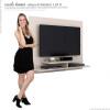 Painel Suspenso Para TV 50 Polegadas Mônaco 1.5 Lukaliam Off White