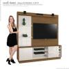Estante Sala Home Para TV até 55 Ópera EDN Naturale/Off White