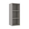 Módulo Armário Aéreo 88x35 1 Porta 100% MDF Cozinha Modulada Gold Robel Fendi/Hanover