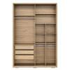 Roupeiro 160cm 100% MDF 2 Portas Correr Concept Robel Hanover