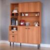 Kit Cozinha Compacta Completa 120x180cm 4 Portas 2 Gavetas Agata 1.2 Lukaliam Jequitiba