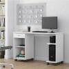 Mesa Para Computador 125cm Gaveta Million Patrimar Branco