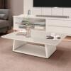 Mesa de Centro Retangular 109x68cm Holambra EDN Off White