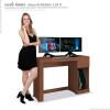 Mesa Gamer Para Computador Office Athena EDN Naturale
