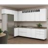 Módulo Nicho Horizontal 60x20x34cm 100% MDF Cozinha Modulada Robel Branco