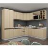 Armário Aéreo Nicho Micro-Ondas 68x60x43 Vidro Reflecta Cozinha Modulada Robel Fendi