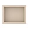 Nicho Para Banheiro 40x30x10 Mármore Sintético Cozimax Bege Liso