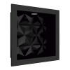 Nicho Para Banheiro 30x30 Com LED Mármore Sintético Cozimax Preto Textura