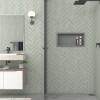 Nicho Para Banheiro 60x27x9.5 Termoplástico Cozimax Chumbo