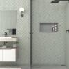 Nicho Para Banheiro 60x27x9.5 Termoplástico Cozimax Cinza