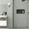 Nicho Para Banheiro 60x27x9.5 Termoplástico Cozimax Preto