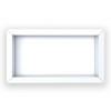 Nicho Para Banheiro 60x30x10 Porcelanato Polido Diamante Cozimax Branco Liso