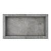Nicho Para Banheiro 60x30x10 Porcelanato Polido Diamante Cozimax Cinza