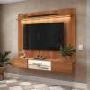 Painel Home para TV 75” com Bancada Évora 180cm Lukaliam Jequitiba/Jequitiba