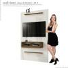 Painel Para TV 42 Polegadas Indy EDN Off White/Naturale